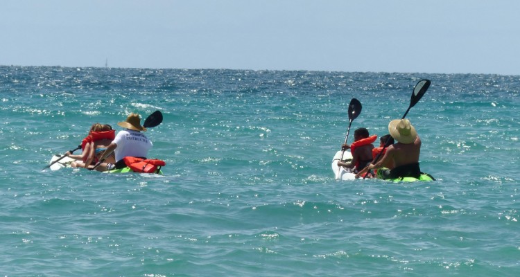 Remar en el mar